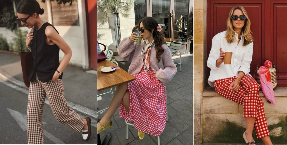 Gingham Collage