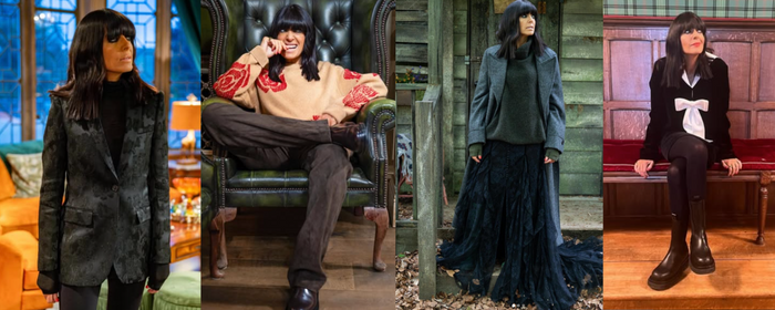 Collage of The Traitors Looks