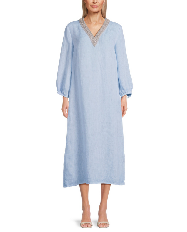 120% Lino Avio Dress