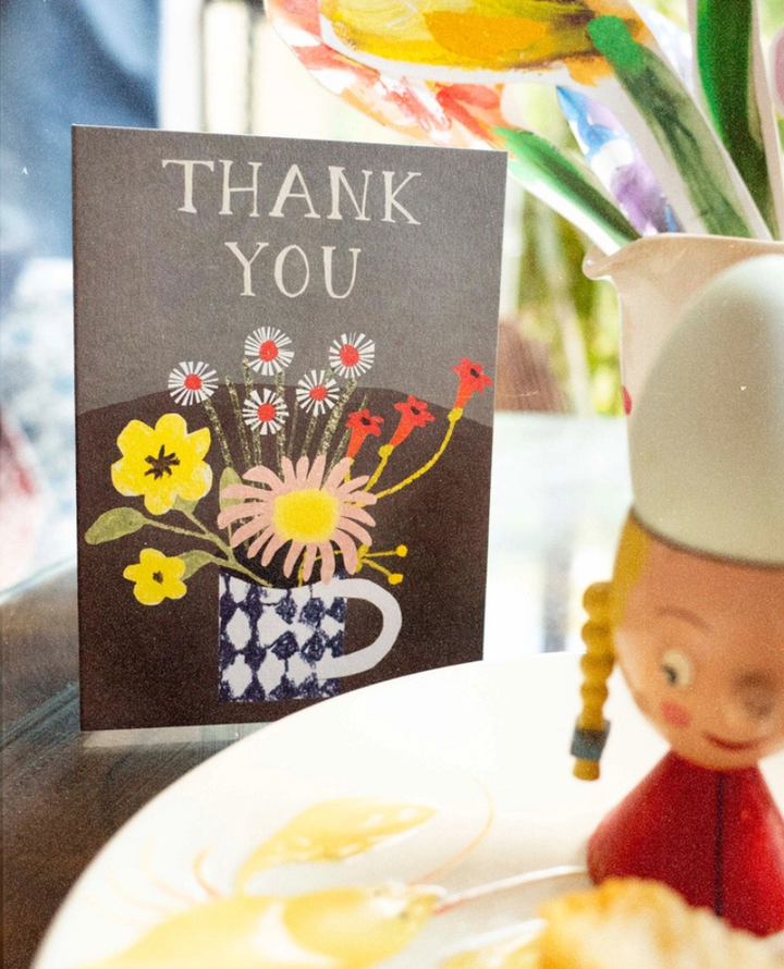 Hadley Floral Thank You Card