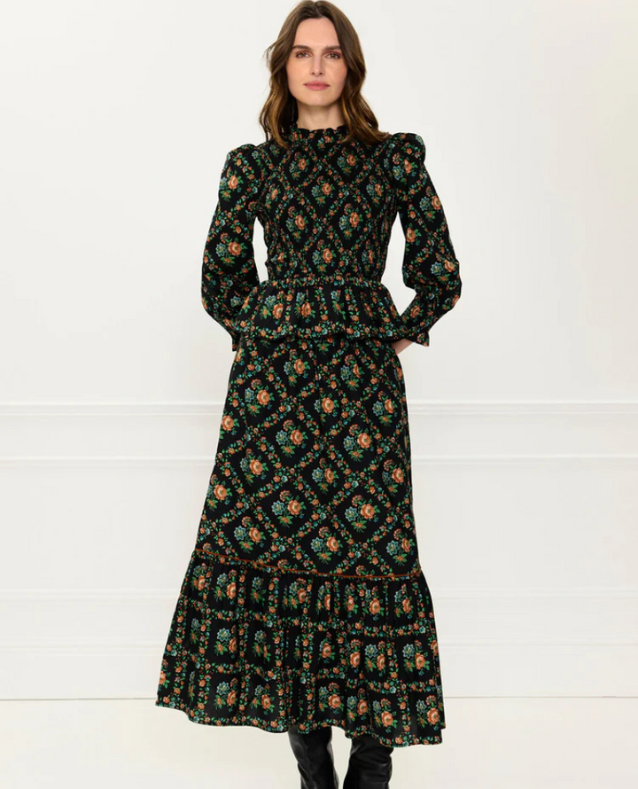 Pink City Prints Mabel Vintage Trellis Skirt