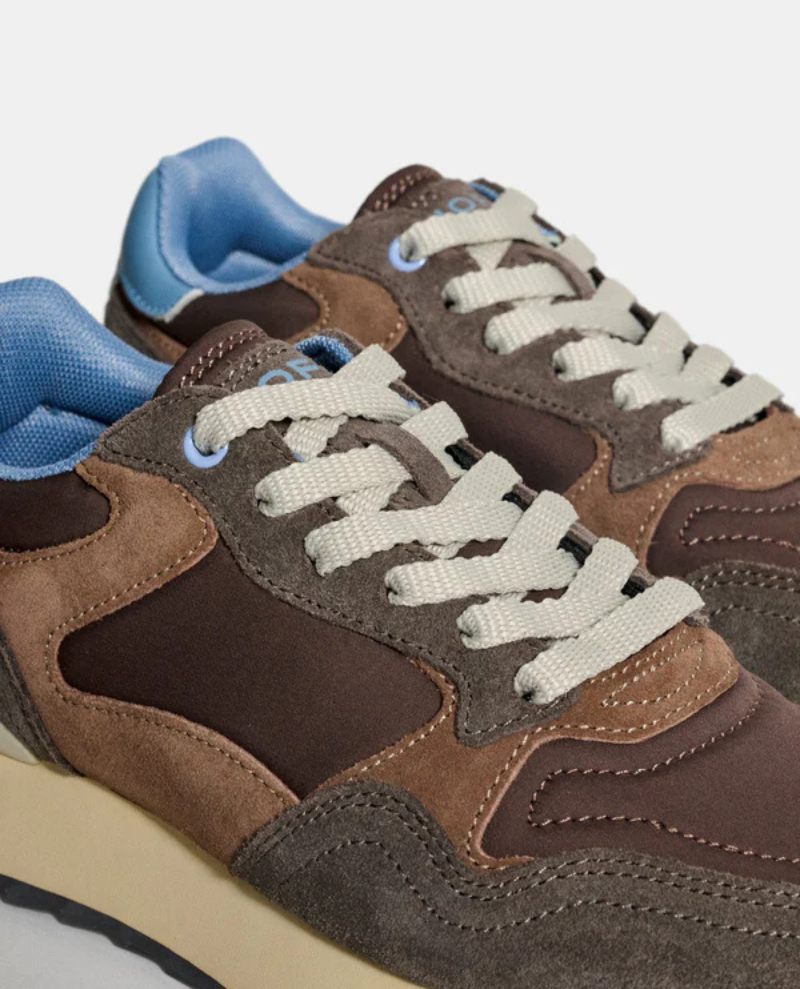 Hoff Amsterdam Brown Trainers