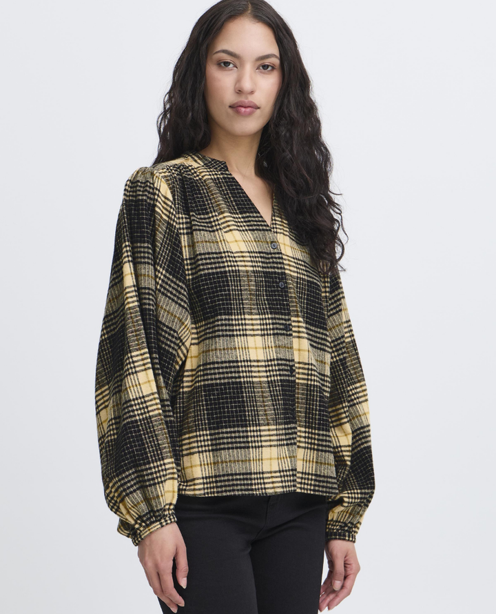 Ichi Esiva Checked Shirt