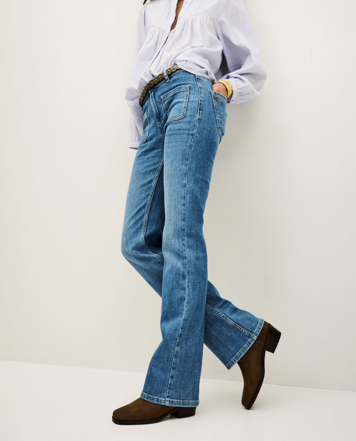 Ba&sh Ross Blue Flare Jeans