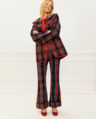 Pink City Prints Romy Tartan Trousers