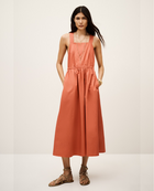 Ba&sh Tali Coral Midi Dress