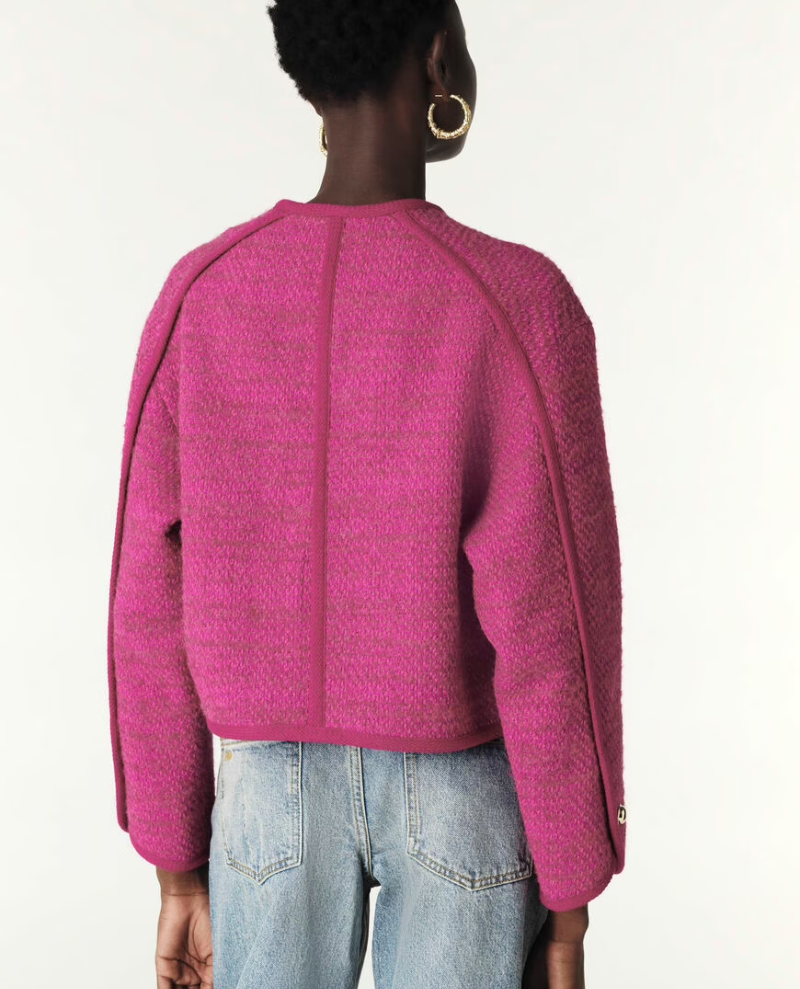 Ba&sh Brittany Rose Pink Jacket