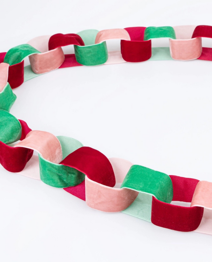 Meri Meri Velvet Paper Chain Garland