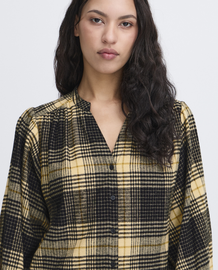 Ichi Esiva Checked Shirt