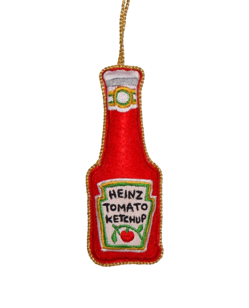 Studio Thie Embroidered Ketchup Decoration