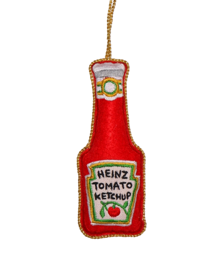 Studio Thie Embroidered Ketchup Decoration