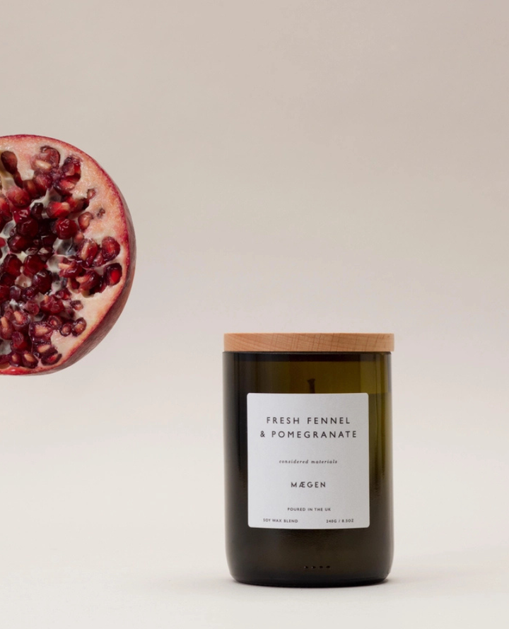 Maegen Orchard Fennel & Pomegranate Candle