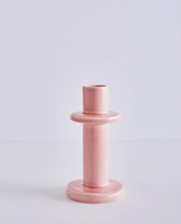 Heather Evelyn Pink Standing Candle Holder