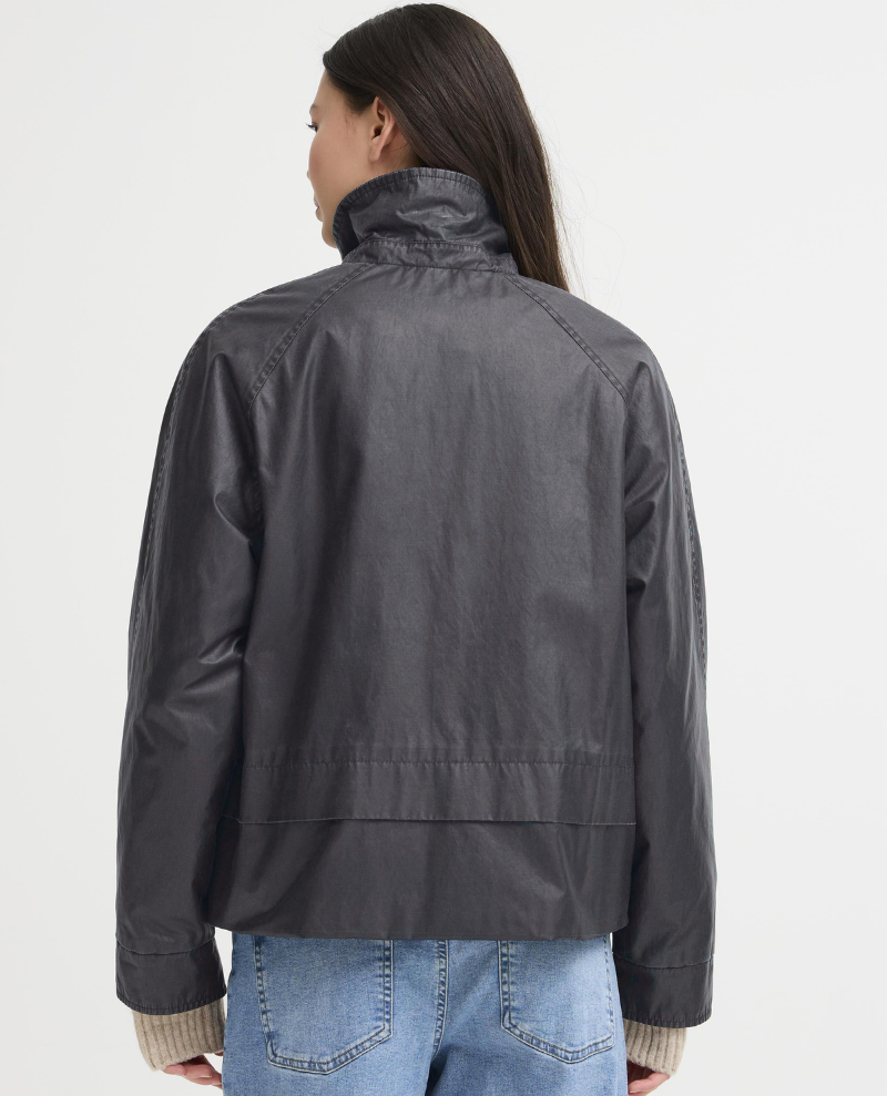 Ichi Ganilo Dark Navy Wax Short Jacket