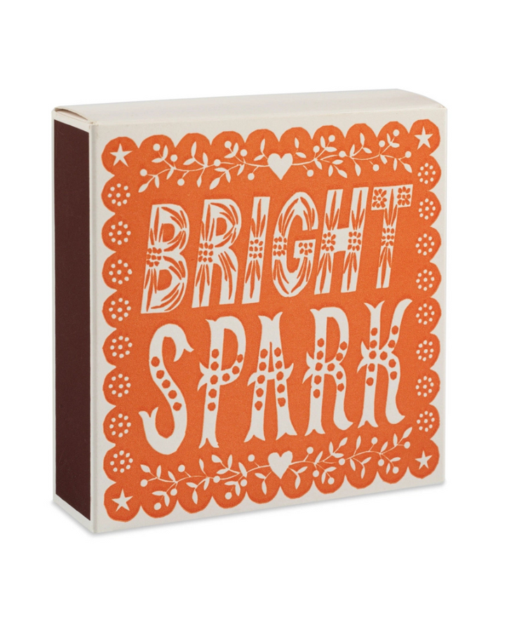 Archivist Bright Spark Orange Square Matches