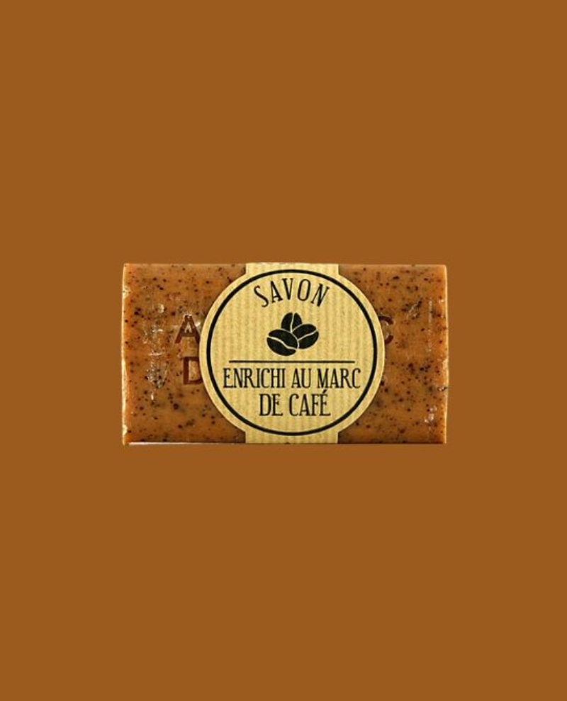 French Soap Coffee Grounds Beauty Bar