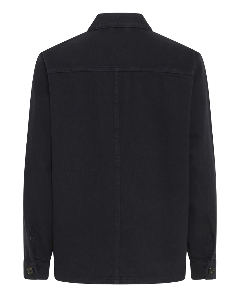 Ichi Hezano Dark Navy Denim Shacket