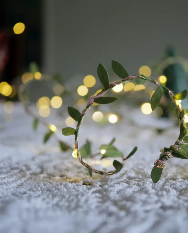 Melanie Porter Green Leaf Light String