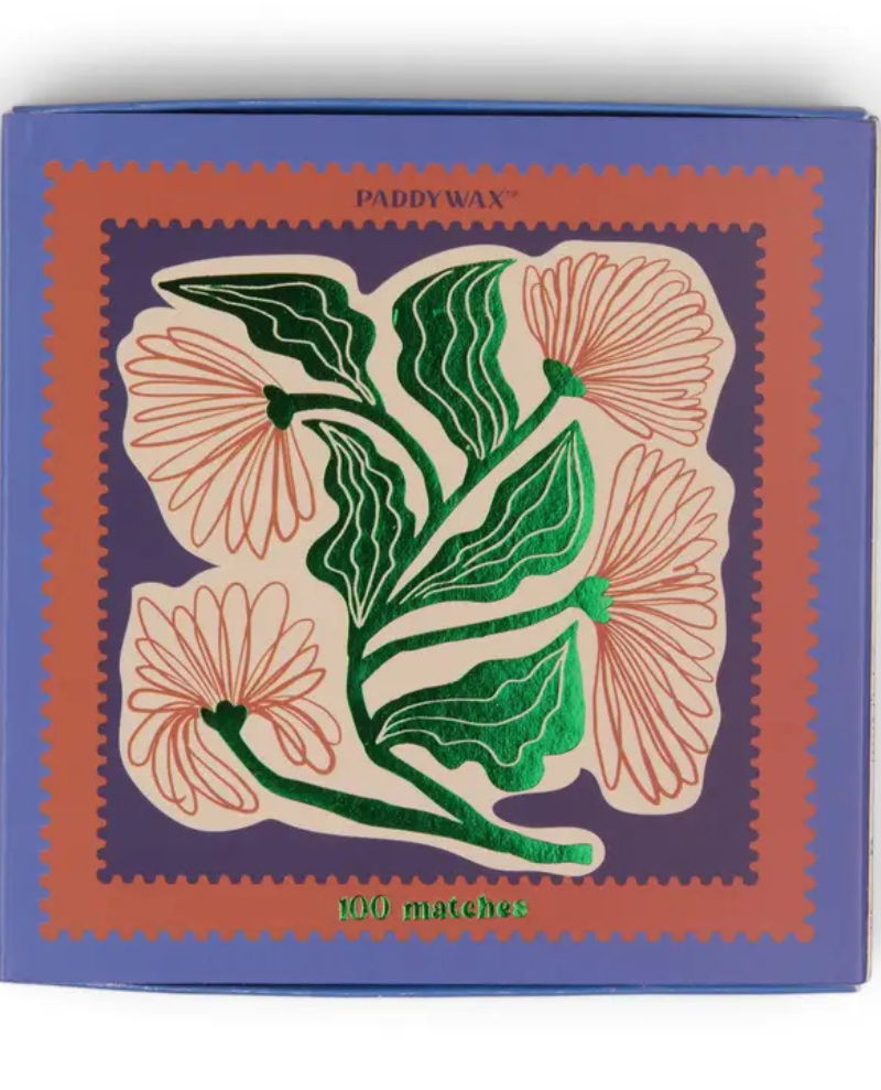 Designworks Collective Paddywax Floral Jumbo Matches