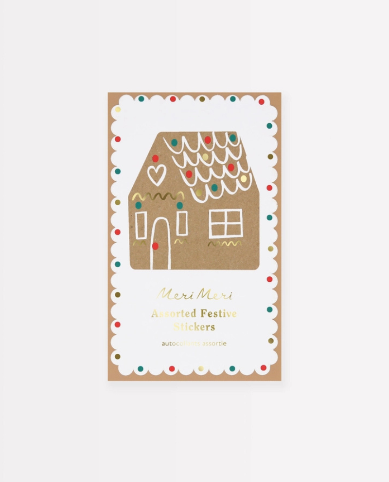 Meri Meri Gingerbread Stickers