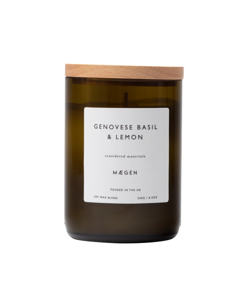 Maegen Orchard Basil & Lemon Candle