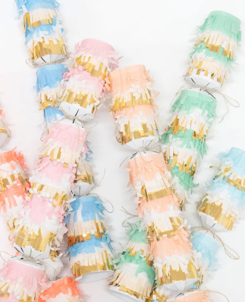 Meri Meri Pastel Fringe Crackers