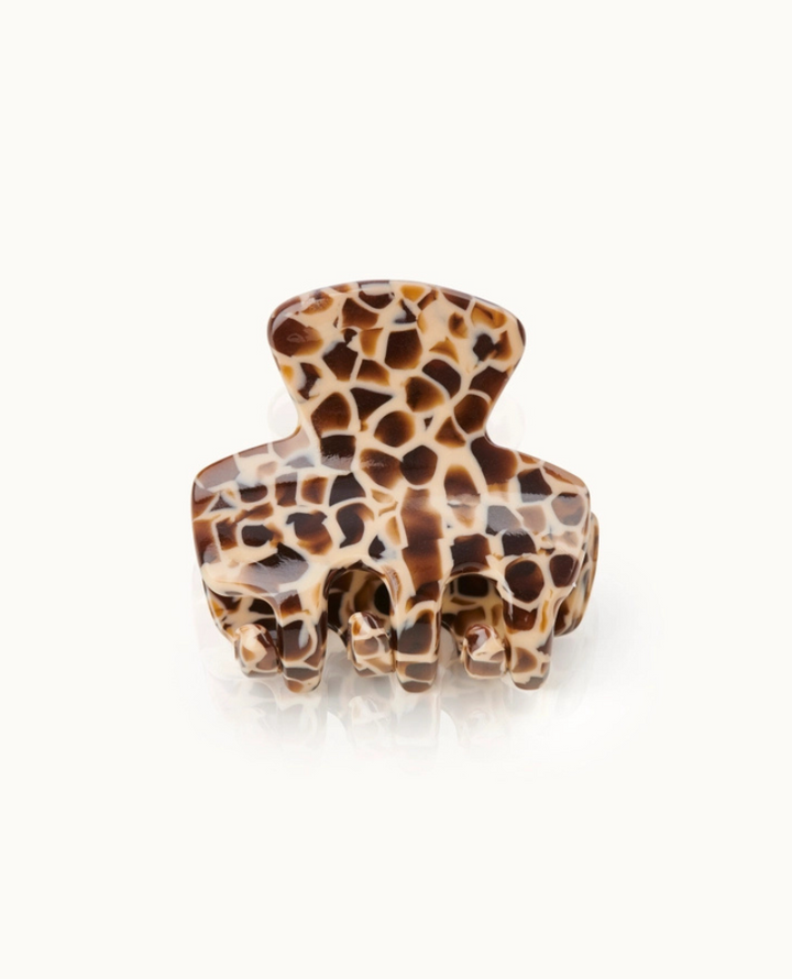 By Vivi Giraffe Glitter Small Hair Clip