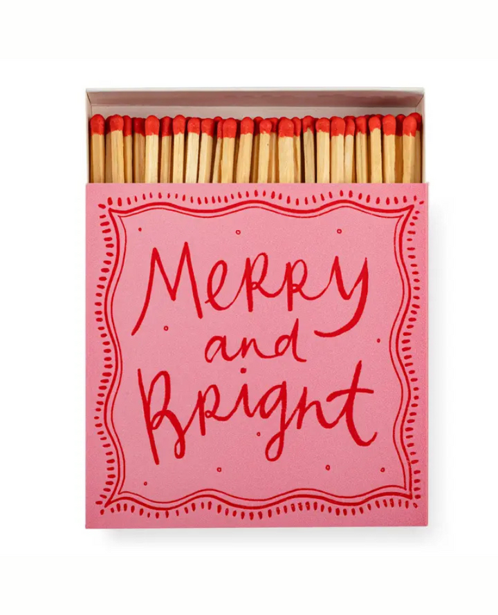 Archivist Pink Merry Square Matches