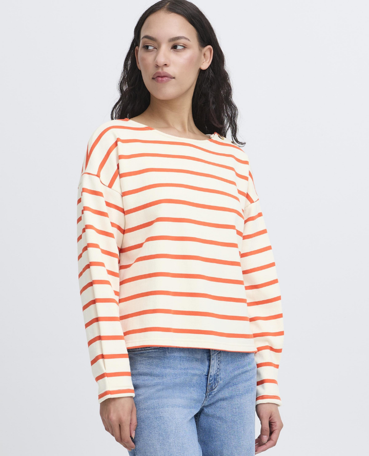 Ichi Magga Red Stripe T-Shirt