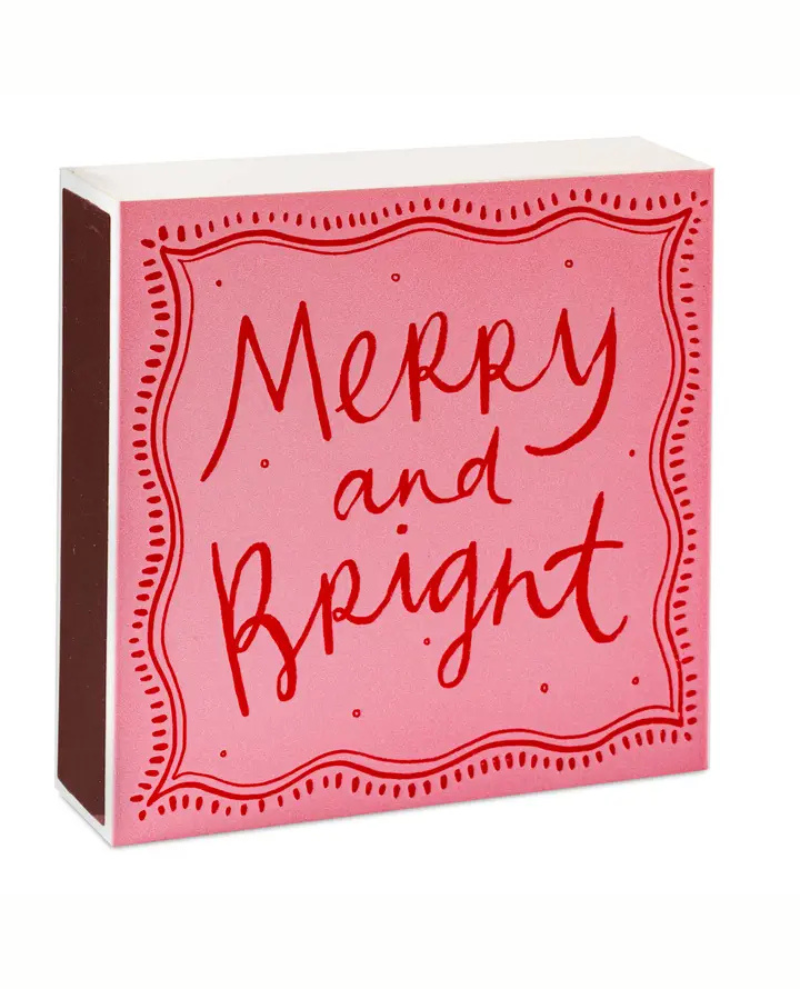Archivist Pink Merry Square Matches