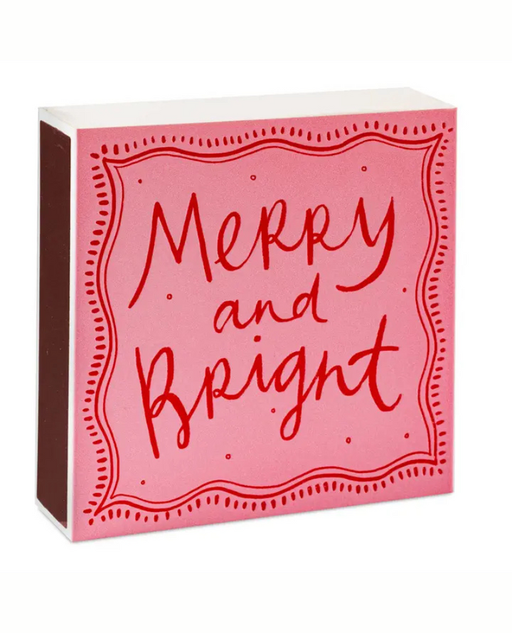 Archivist Pink Merry Square Matches