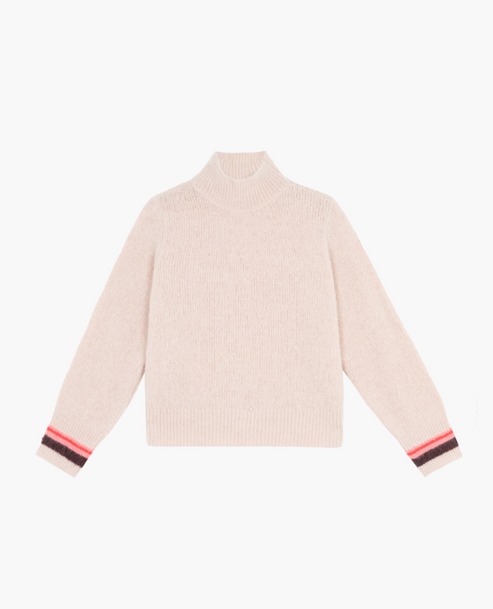 Maison Anje Breganeur Shell Stripe Cuff Knit
