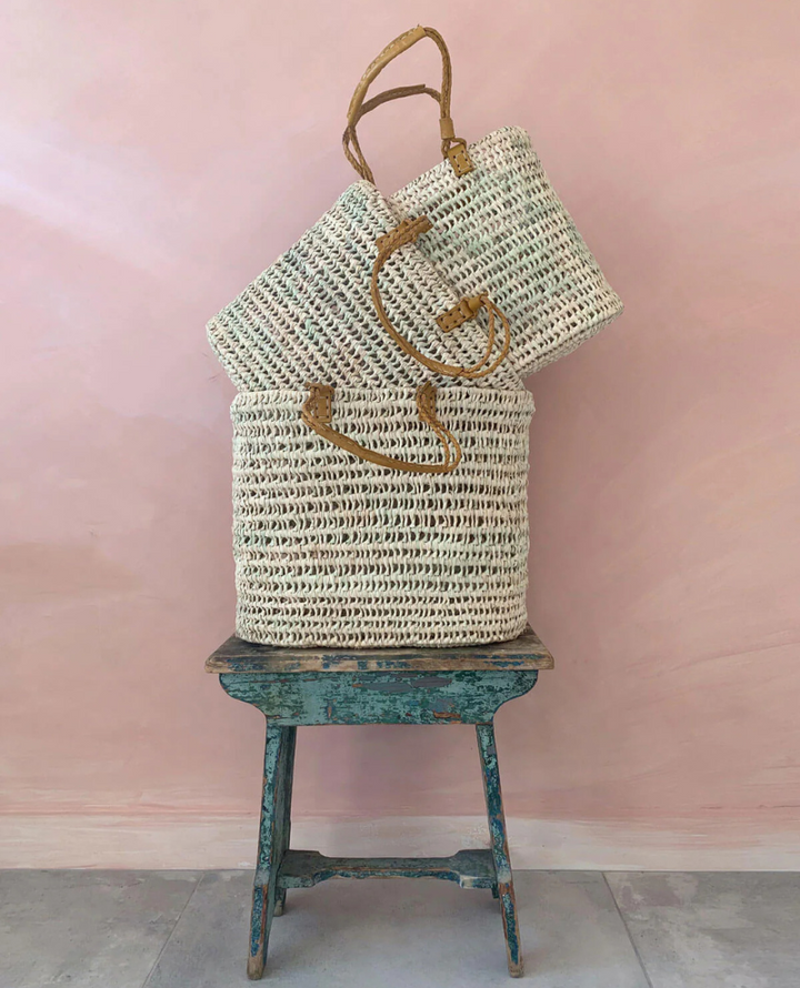 Bohemia Design Mustard Shopping Basket