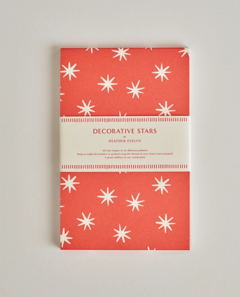 Heather Evelyn Decorative Star Garland