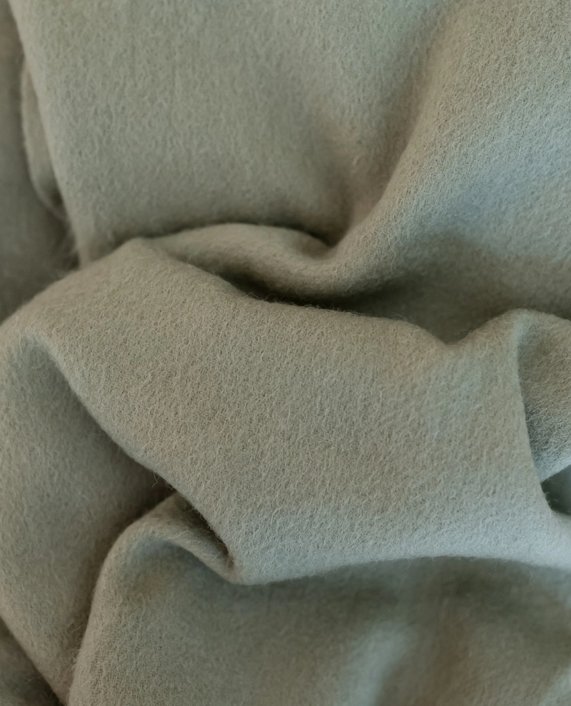 TBCo Oversized Lambswool Olive Scarf Popup