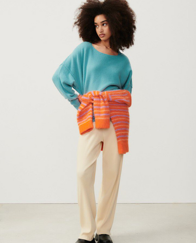 American Vintage Damsville Drizzle Blue Knit