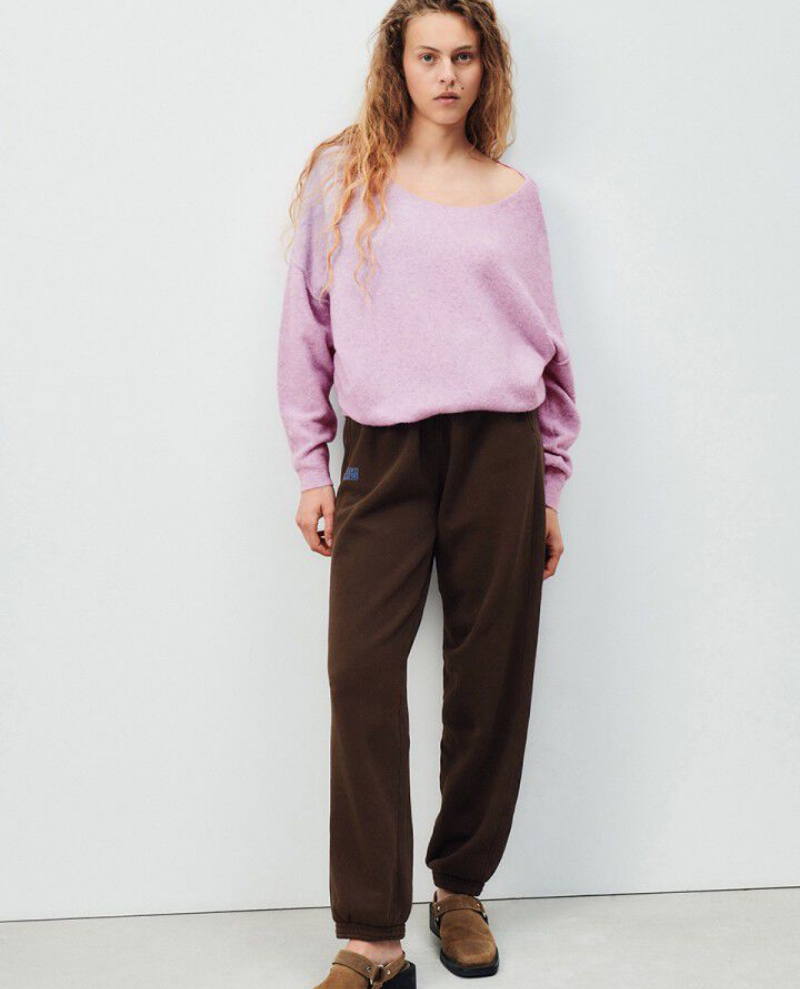 American Vintage Damsville Glycine Lilac Knit