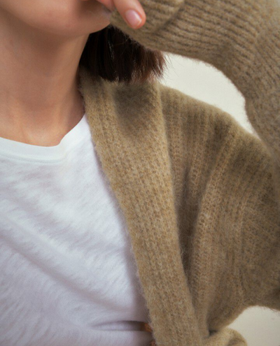 American Vintage East Beige Cardigan