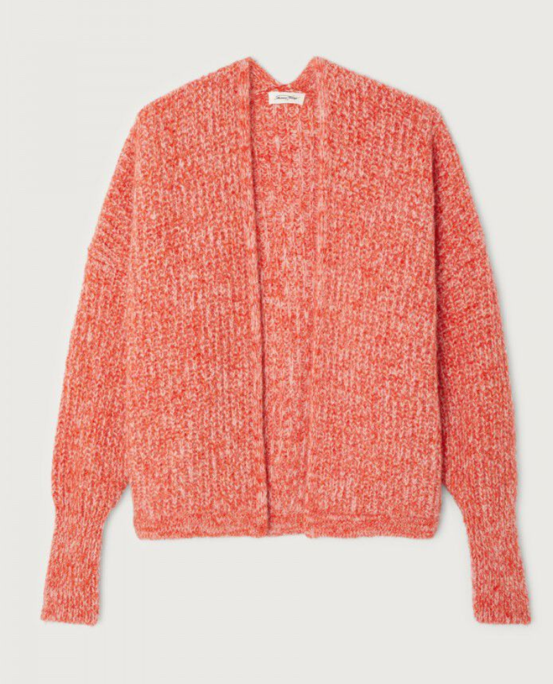 American Vintage East Gaspacho Red Cardigan