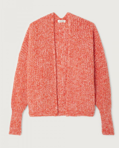 American Vintage East Gaspacho Red Cardigan