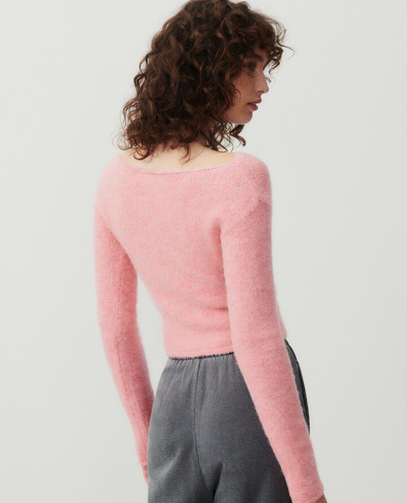 American Vintage East Orchid Pink Fine Knit