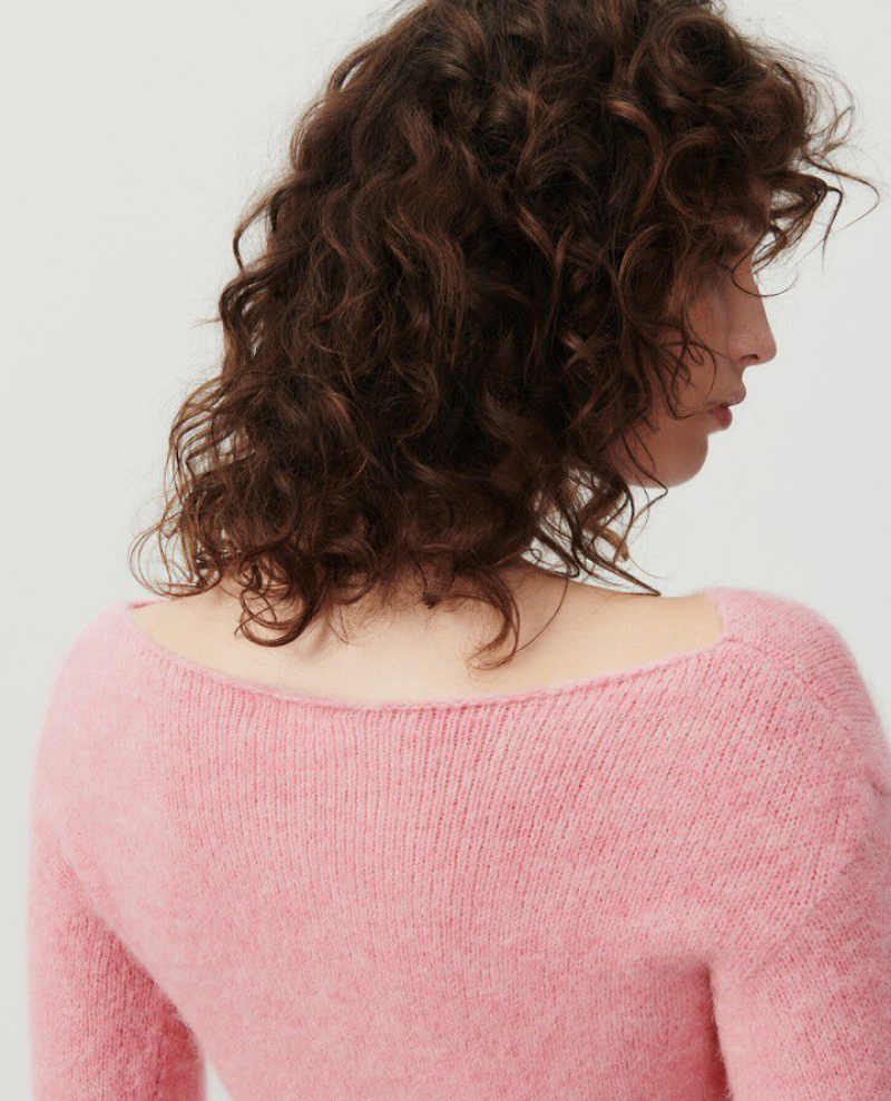 American Vintage East Orchid Pink Fine Knit