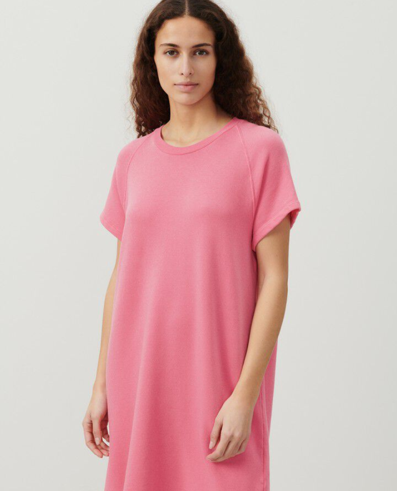 American Vintage Hapylife Bubblegum Pink T-Shirt Dress