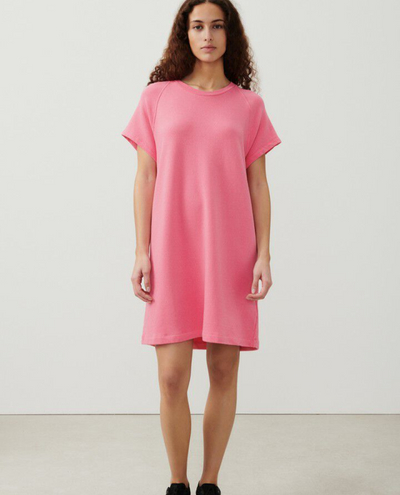 American Vintage Hapylife Bubblegum Pink T-Shirt Dress