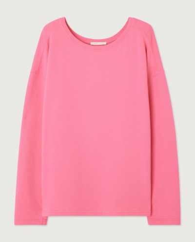 American Vintage Hapylife Bubblegum Pink Sweatshirt