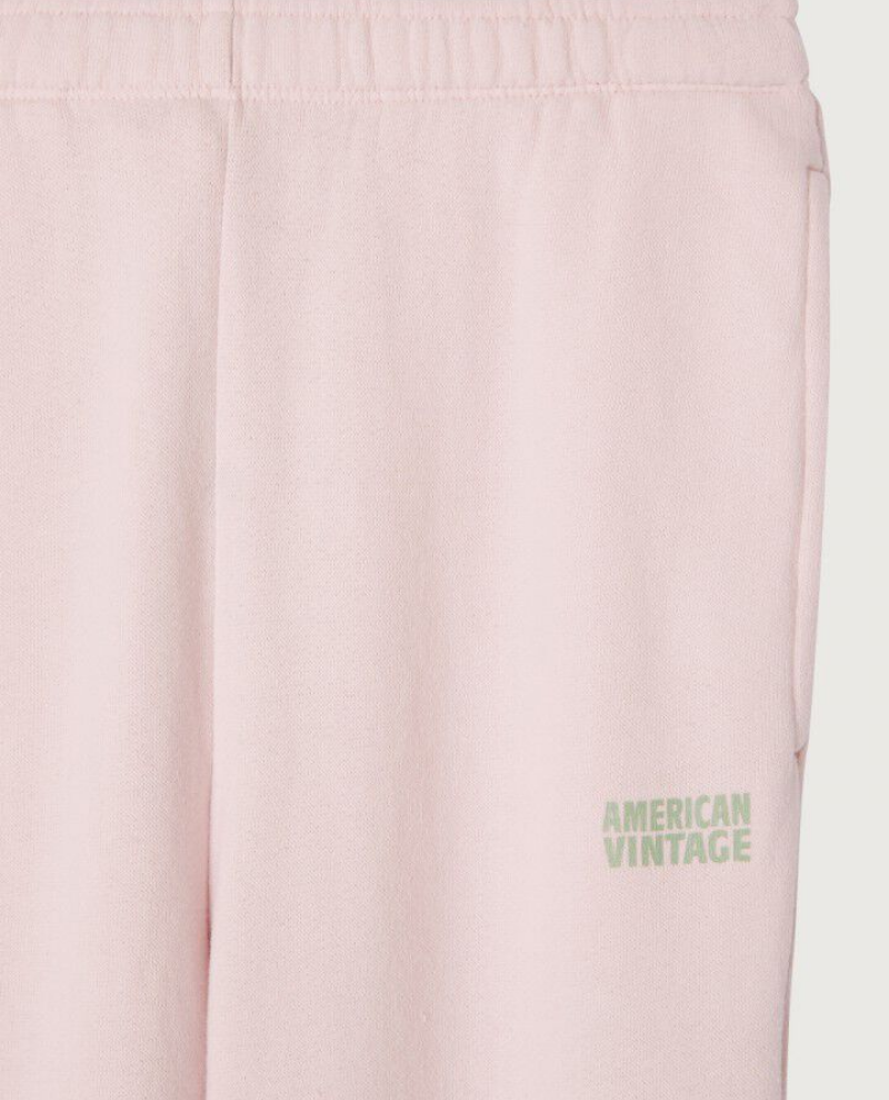 American Vintage Izubird Almond Pink Sweatpants