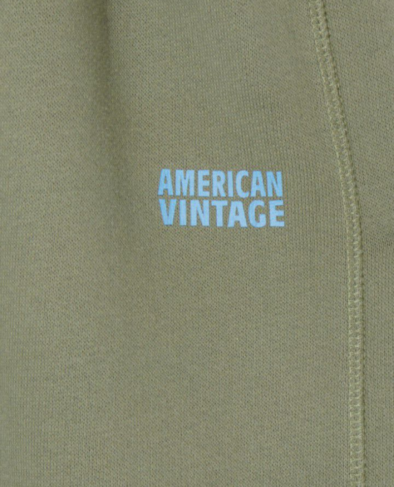 American Vintage Izubird Sage Green Sweatpants