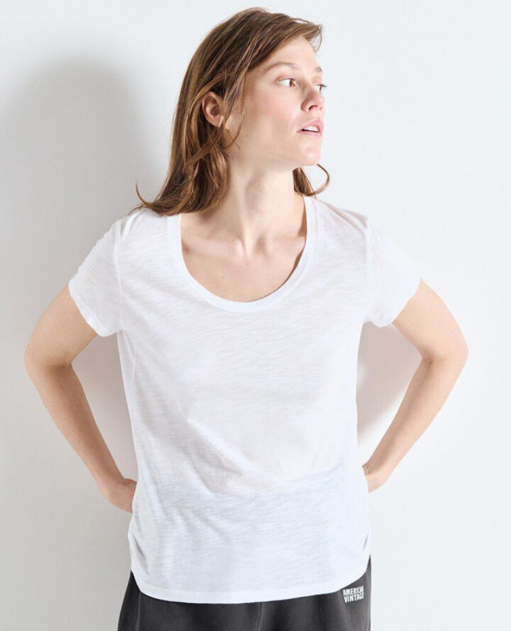 American Vintage Jacksonville White T-Shirt