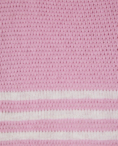 American Vintage Nyama Pink Stripe Cotton Knit