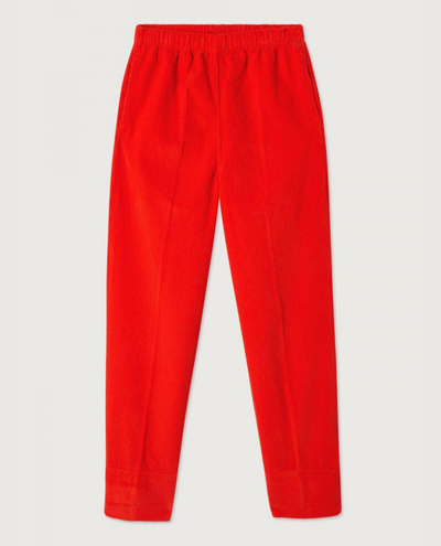 American Vintage Padow Strawberry Cord Trousers